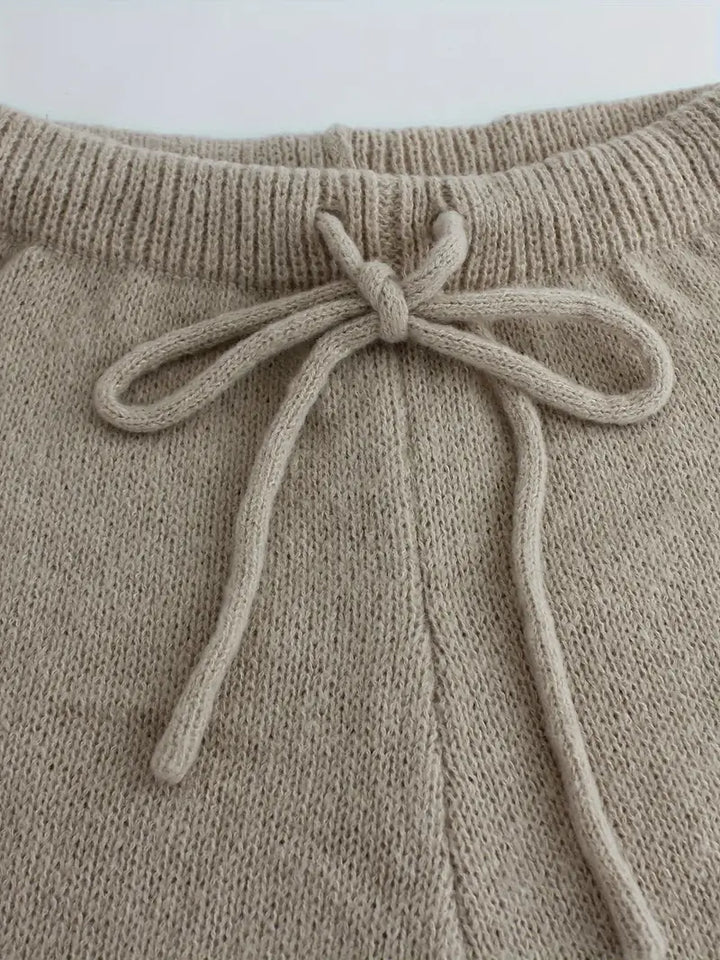 Elegante set in maglia 