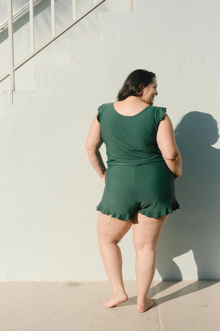 Luniva™ | Swimsuit with Ruffles & Gentle Figure Shaping