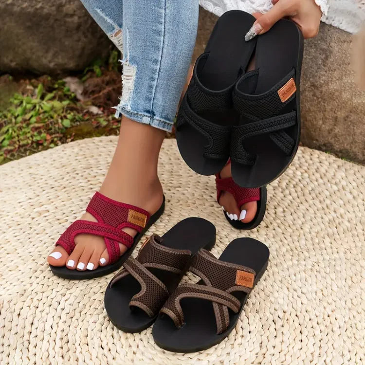 Luan™ | Slip-On Sandals in Perforated Mesh