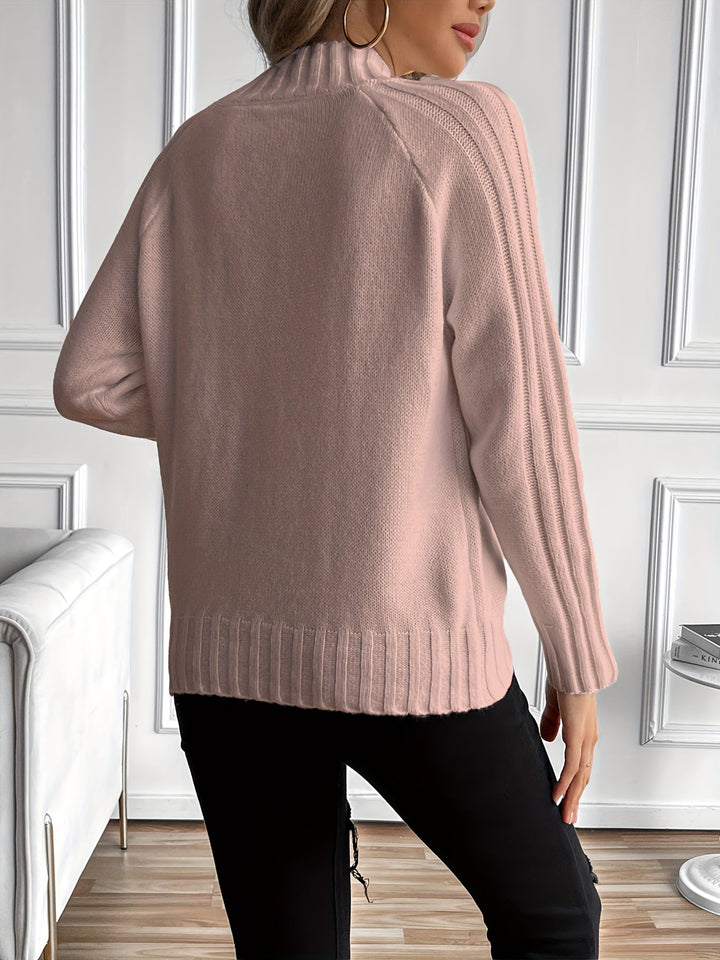 Elegant knitted sweater
