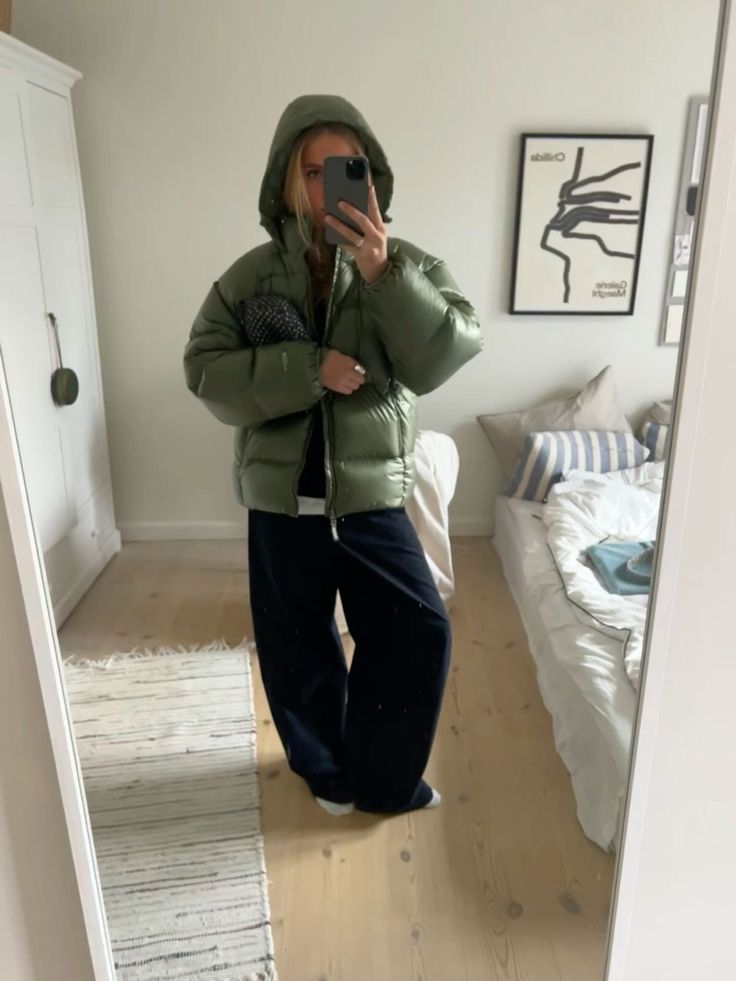 Shiny Winter Down Jacket