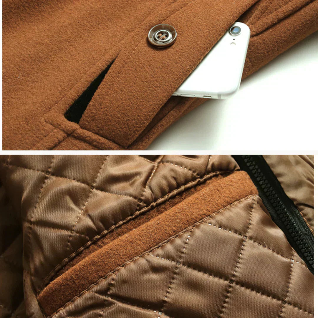 Timeless Wool Blend Coat