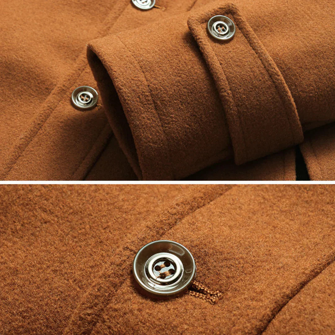 Timeless Wool Blend Coat
