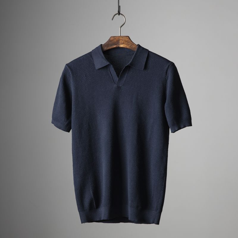 Elegante polo a maniche corte