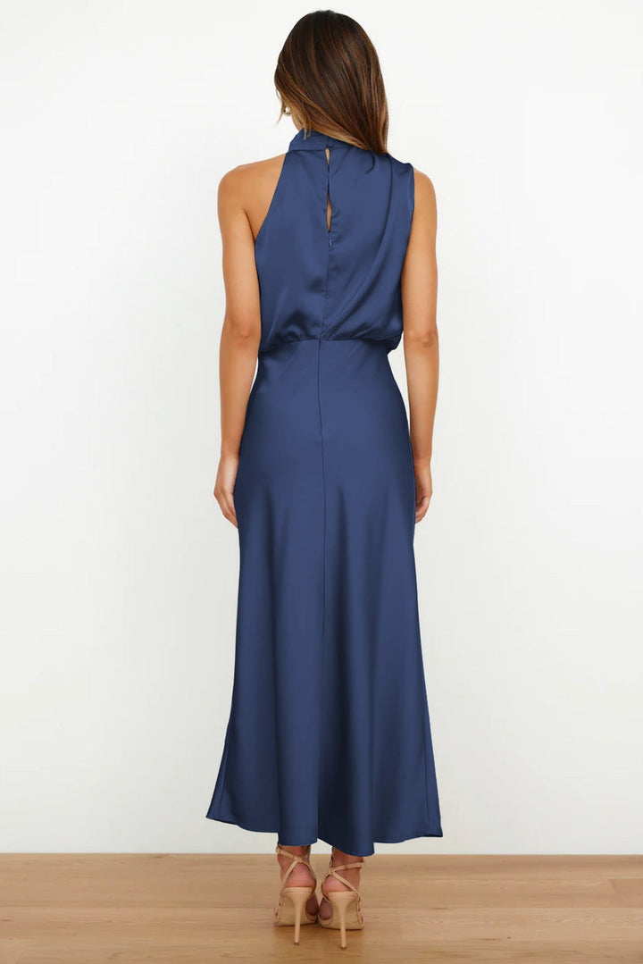 Anavea™ | Long Halter-Neck Dress