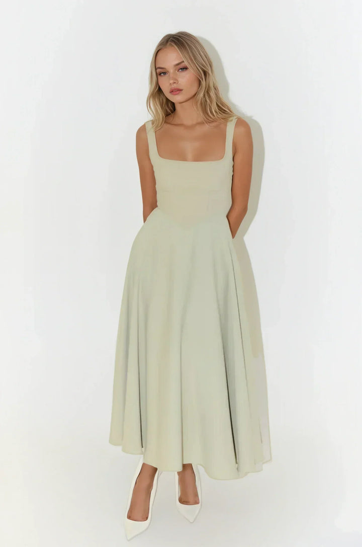 Anise™ | Long Dress with Fitted Straps