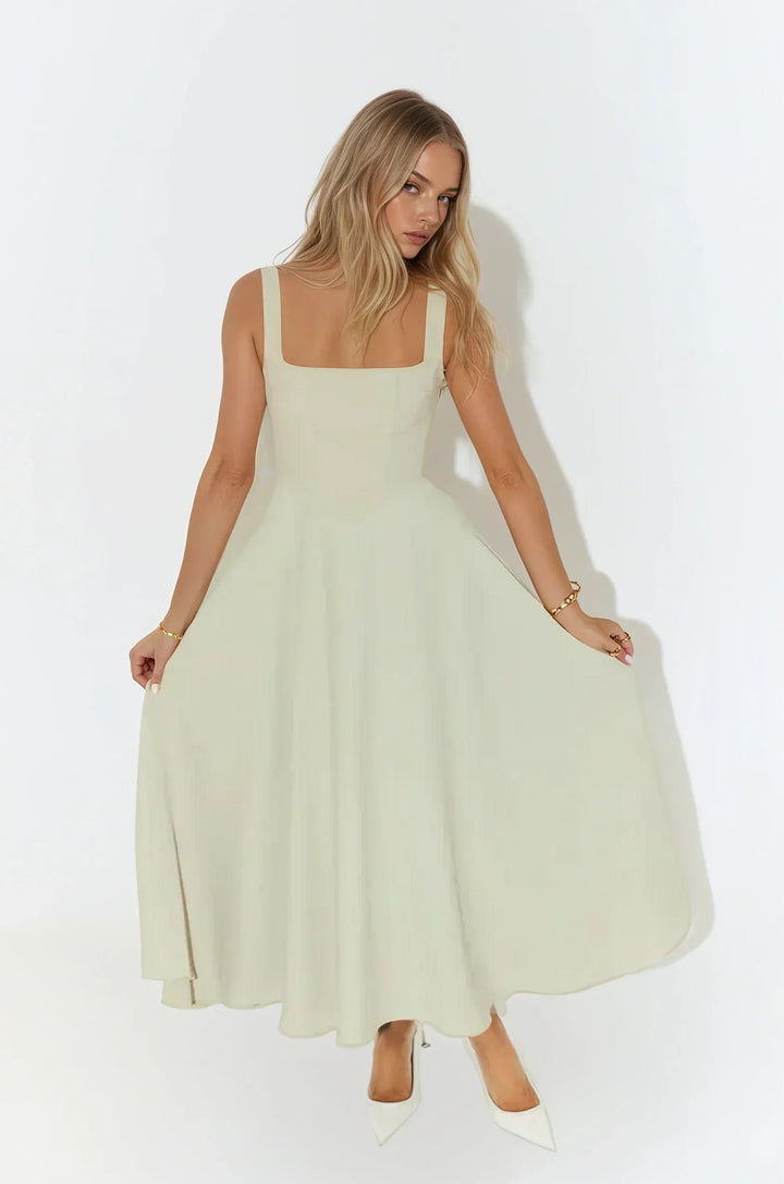 Anise™ | Long Dress with Fitted Straps