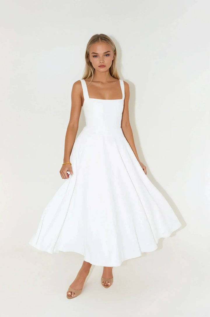 Anise™ | Long Dress with Fitted Straps