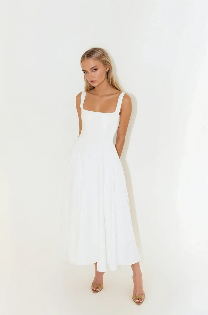 Anise™ | Long Dress with Fitted Straps