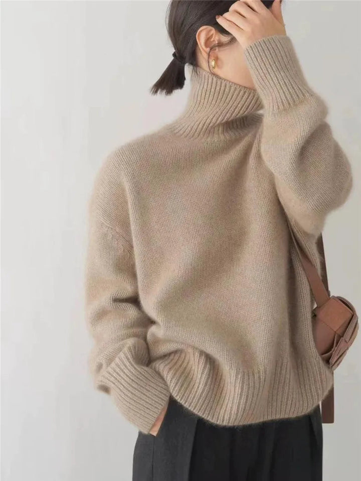 Comfortable, Knitted, Soft Turtleneck Sweater