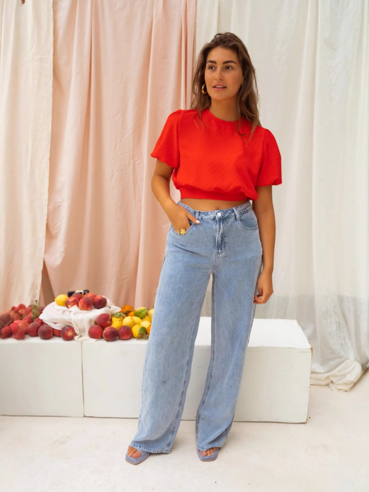 Junelle™ | Cropped Blouse