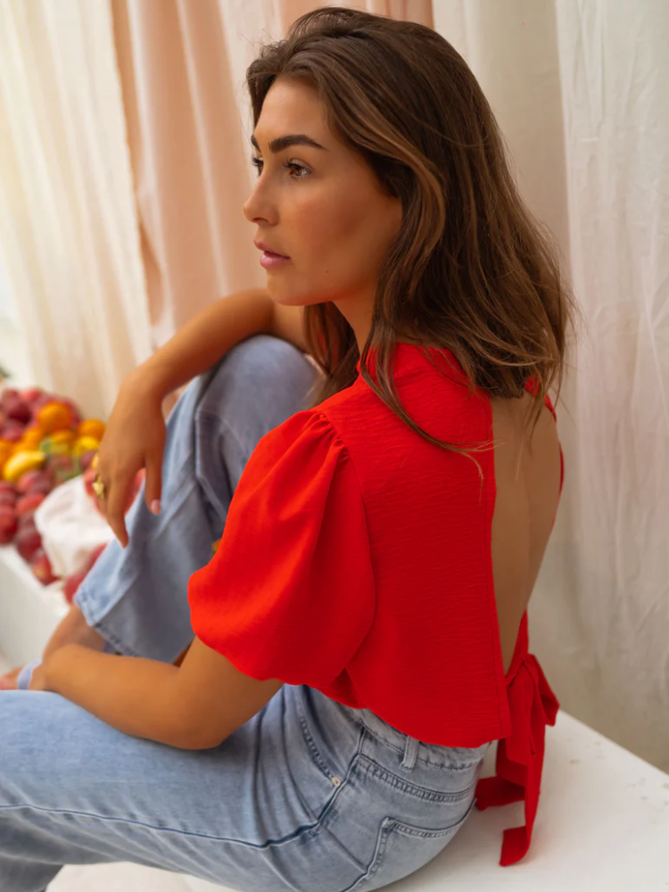 Junelle™ | Cropped Blouse