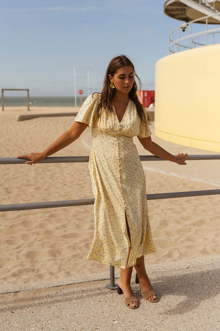 Maevy™ | Floral Summer Midi Dress