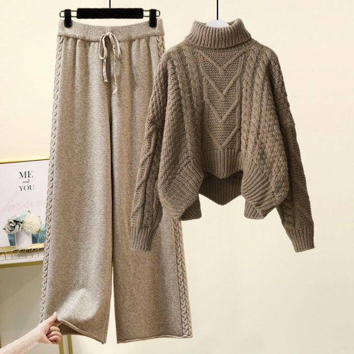 Elegante set in maglia 