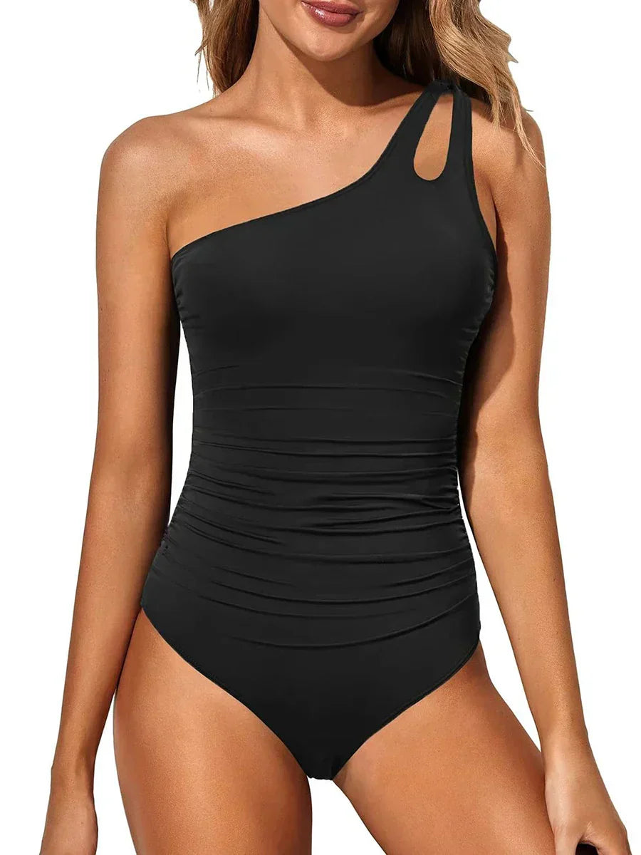 Tyress™ | Flattering One-Shoulder Swimsuit Revolution