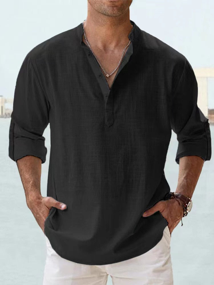 Elysia™ | Breathable Linen Shirt