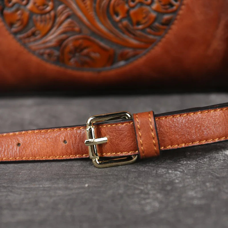 Vintage Embossed Handbag