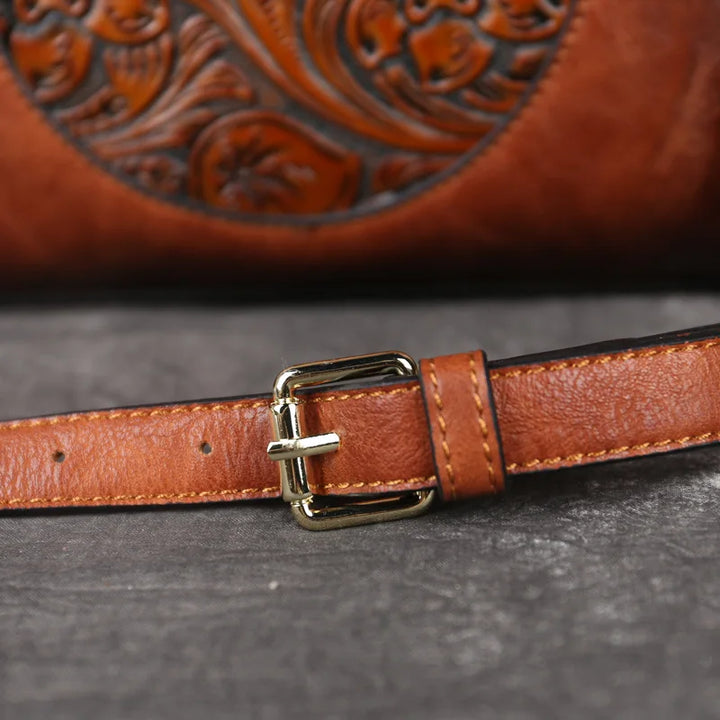 Vintage Embossed Handbag