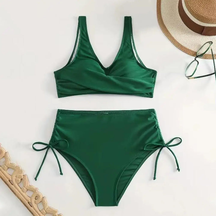 Brielle™ | Tummy-Shaping Bikini Set with a Stylish V-Neck
