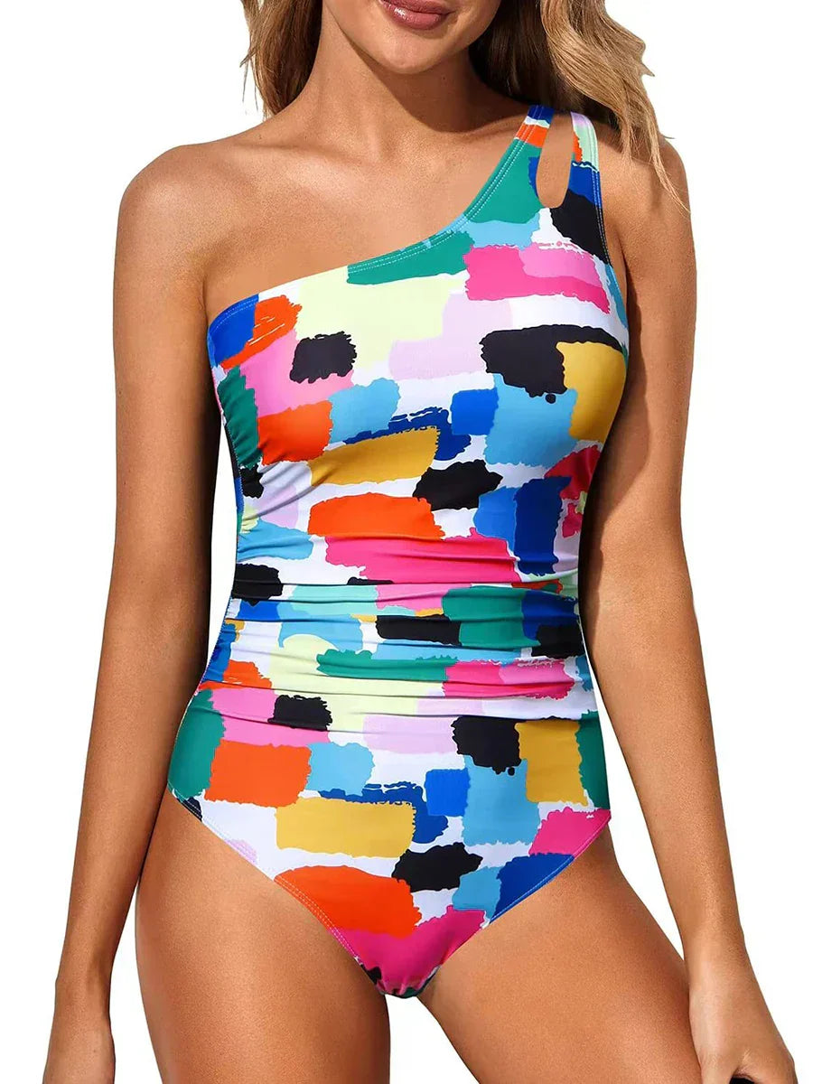 Tyress™ | Flattering One-Shoulder Swimsuit Revolution