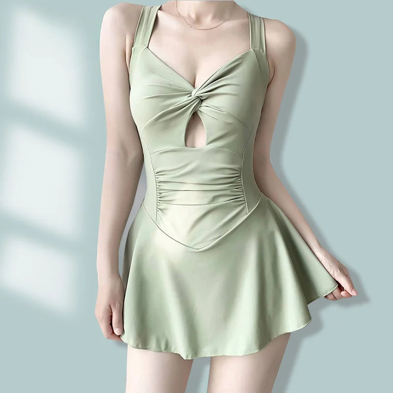 Nilaya™ | Figure-Shaping Swimsuit with a Dress Look