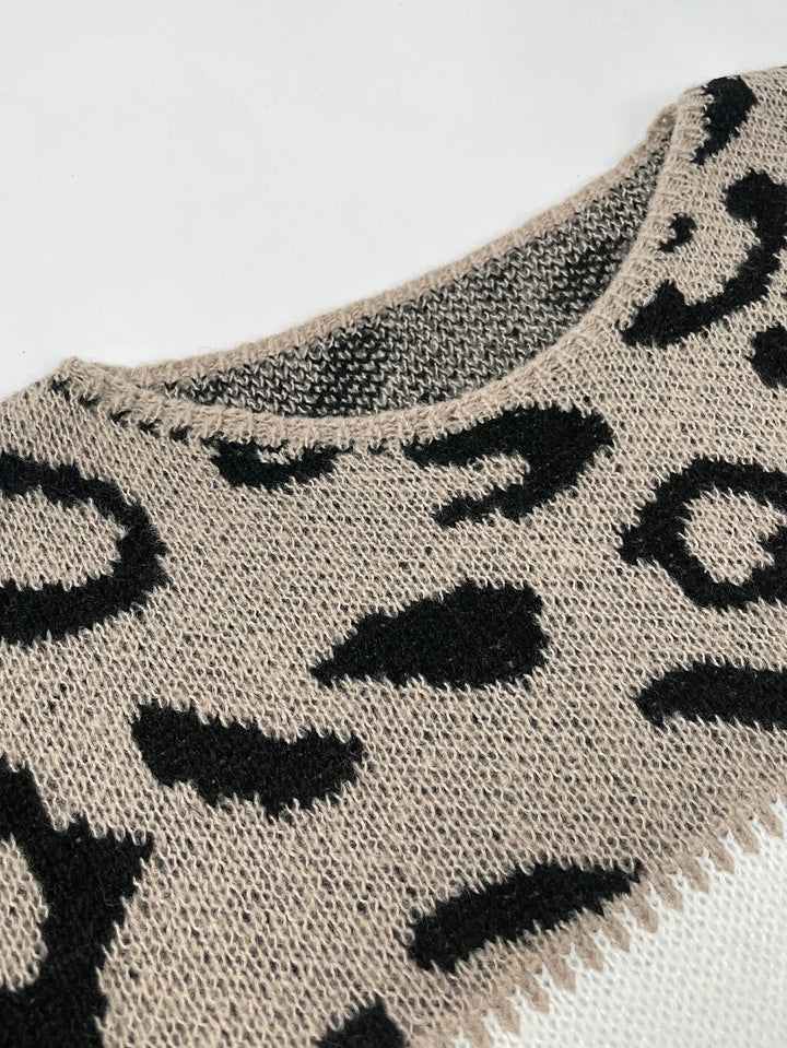 Leopard Print Sweater