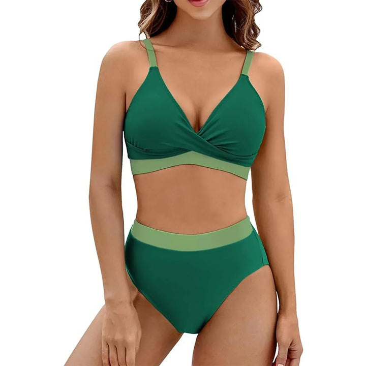 Brielle™ | Tummy-Shaping Bikini Set with a Stylish V-Neck