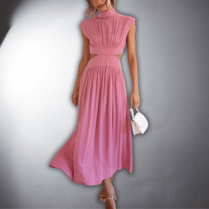 Comfortable Elegant Pleated Dress