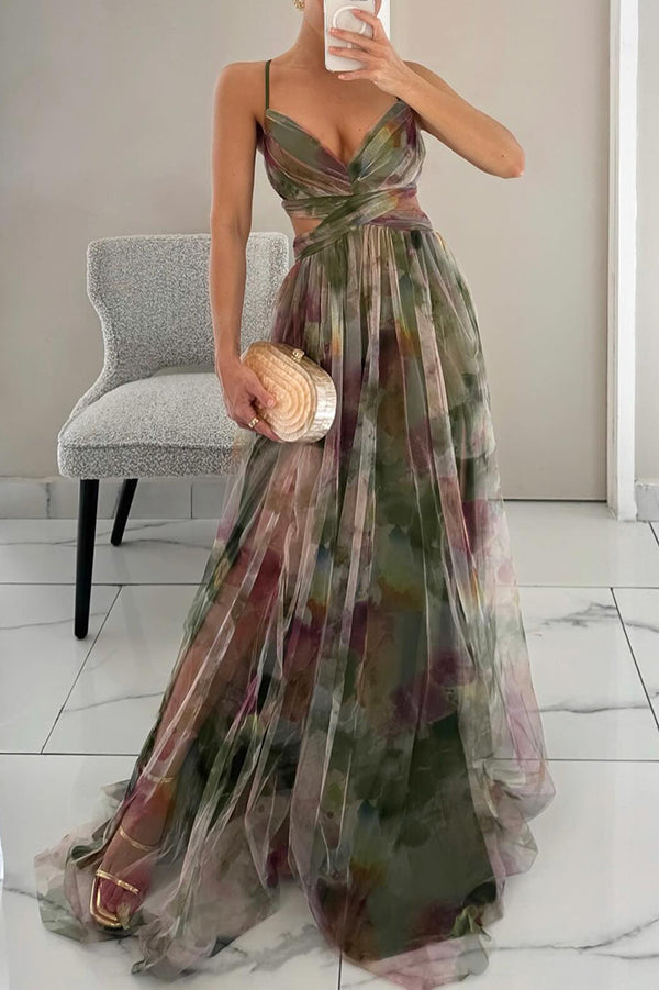Alona™ | Beautiful Maxi Dress with Floral Print