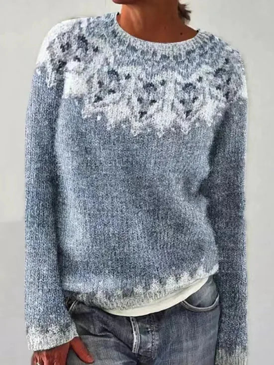 Retro Knitted Fall Sweater