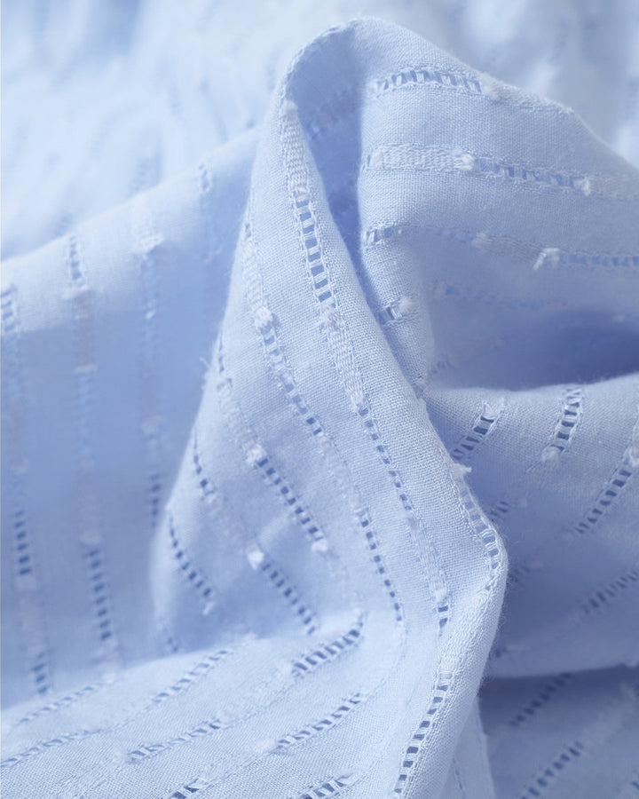 Alra™ | Midi Dress with V-Neck and Ruffle Sleeves