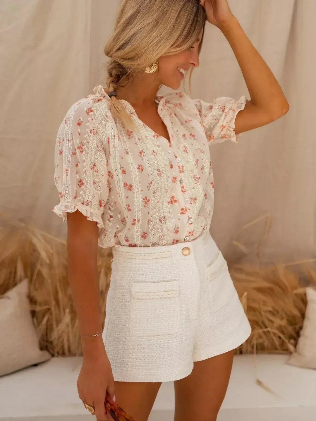 Théane™ | Floral Blouse