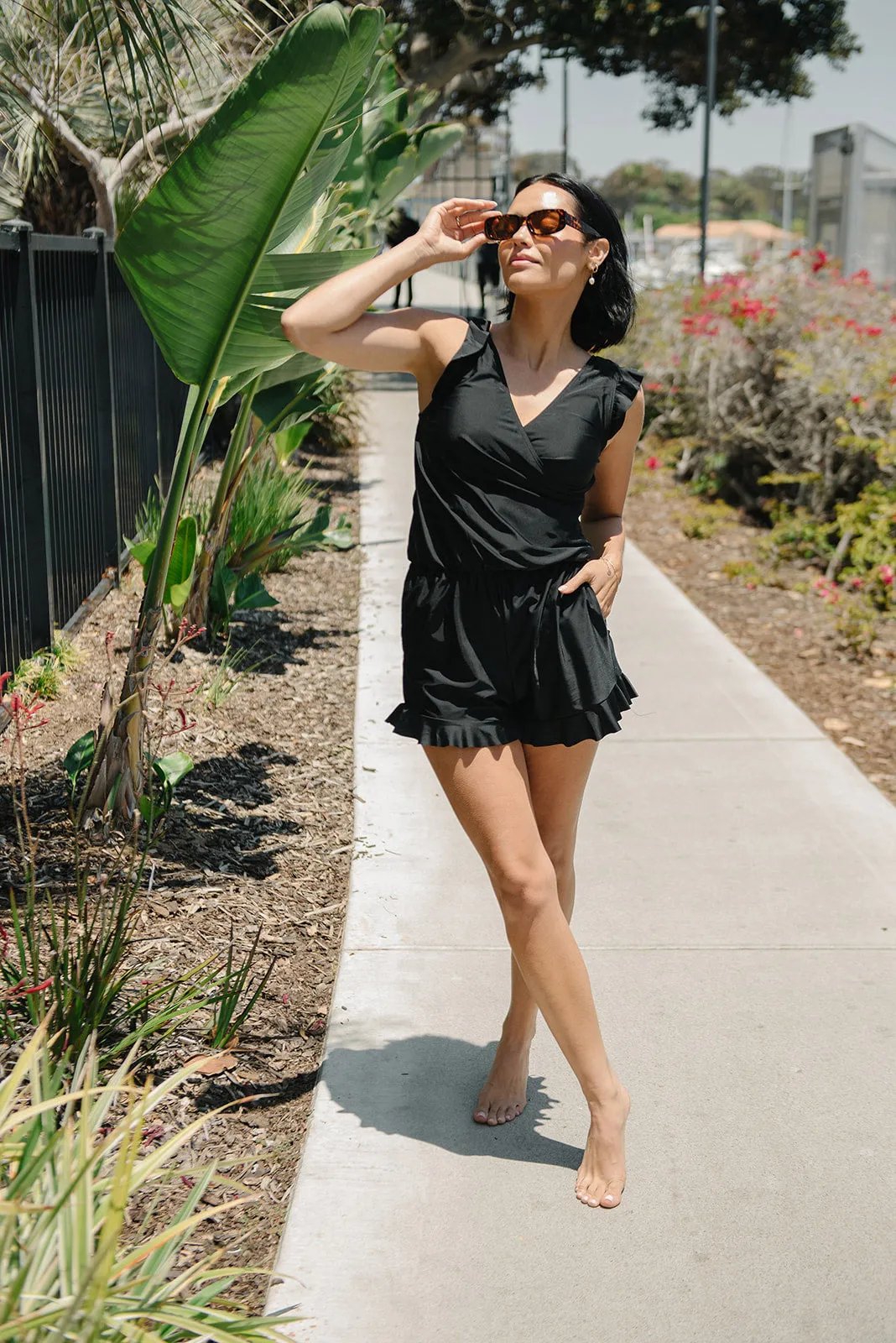 Luniva™ | Swimsuit with Ruffles & Gentle Figure Shaping