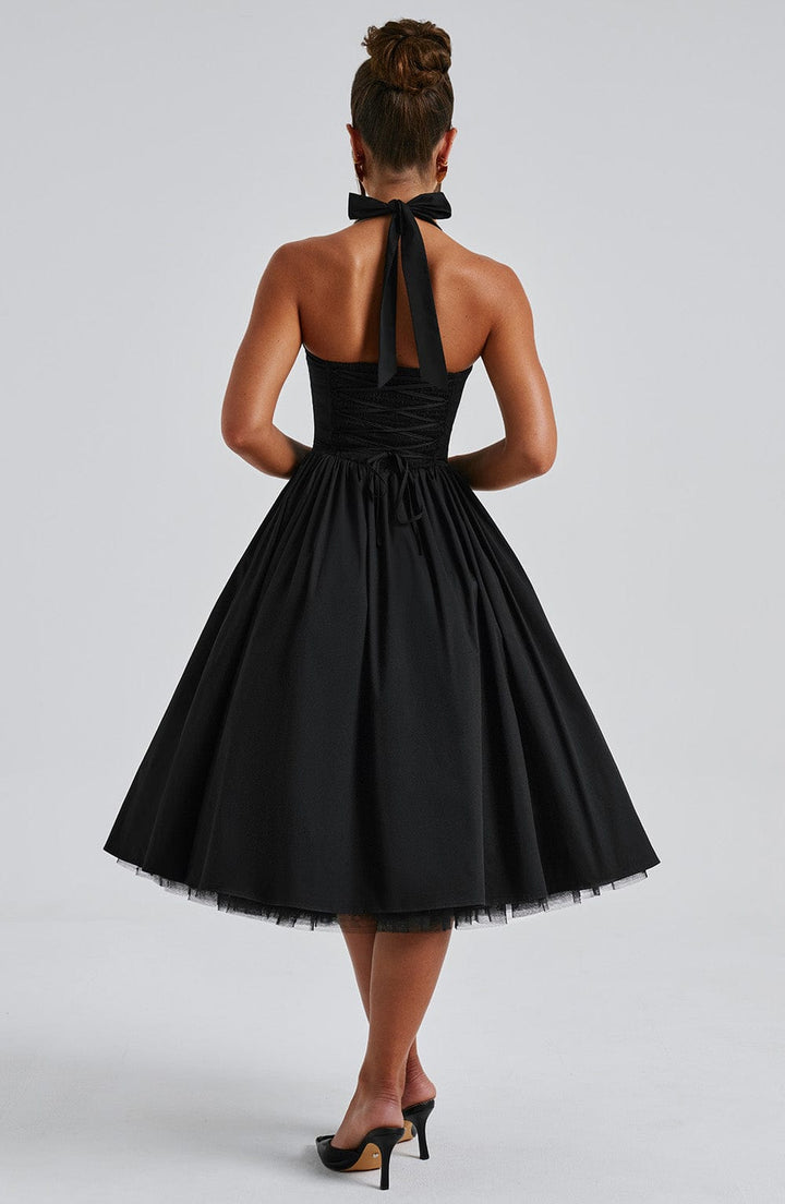 Soina™ | Midi Dress with Natural Elegance