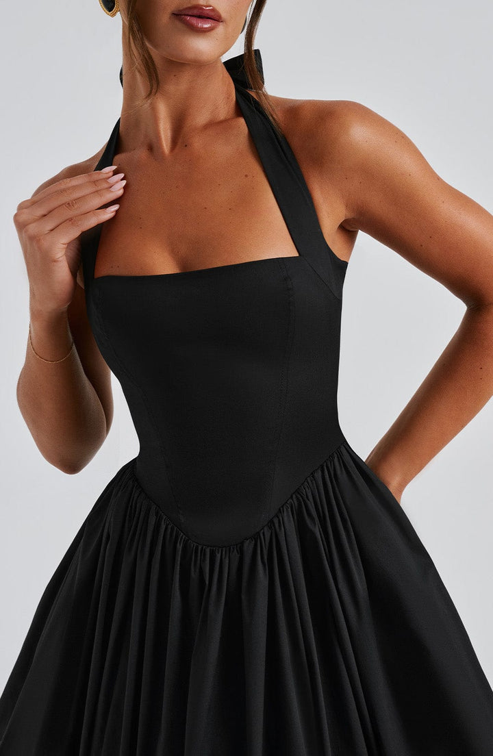 Soina™ | Midi Dress with Natural Elegance