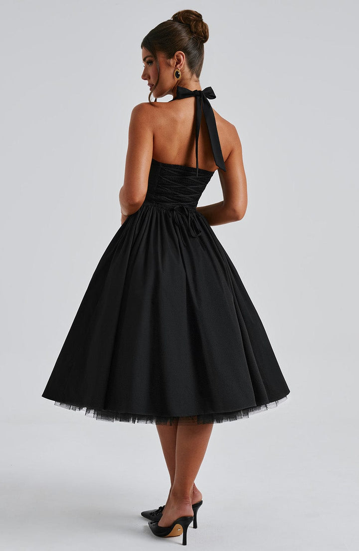 Soina™ | Midi Dress with Natural Elegance