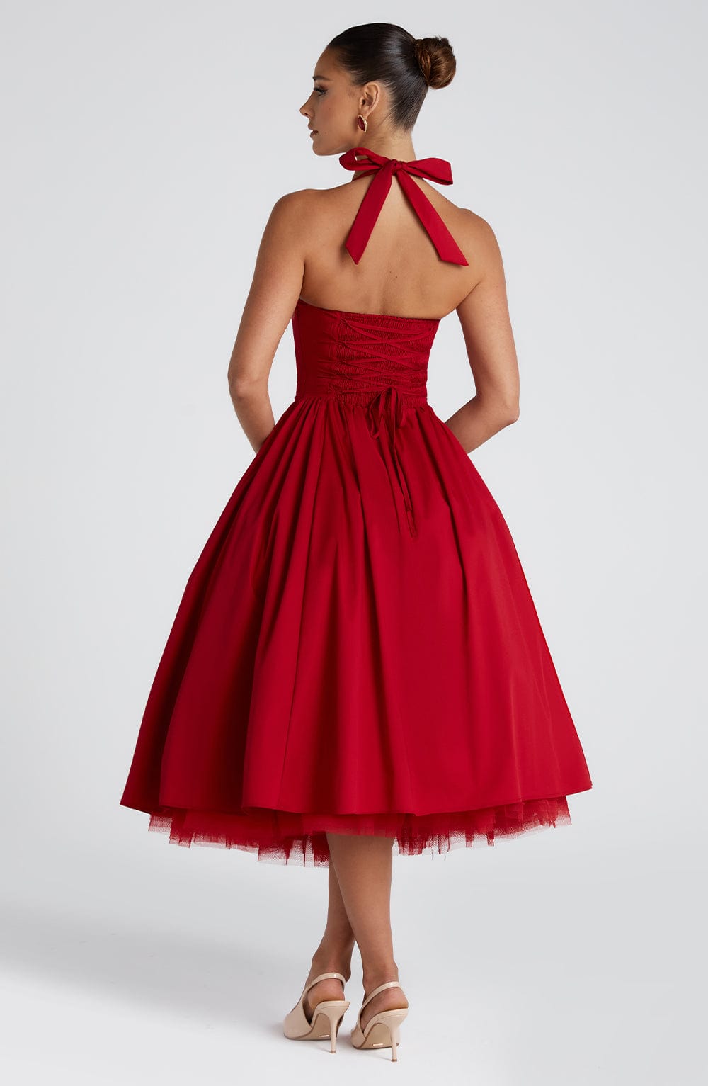 Soina™ | Midi Dress with Natural Elegance