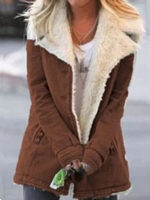 Comfy Faux Fur Lined Jacket
