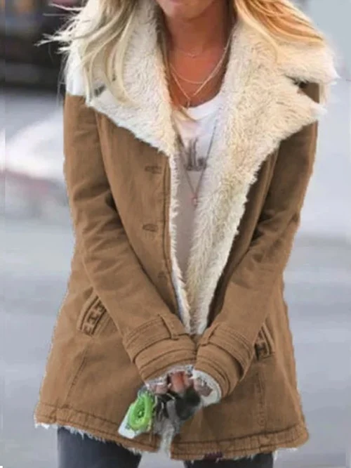 Comfy Faux Fur Lined Jacket