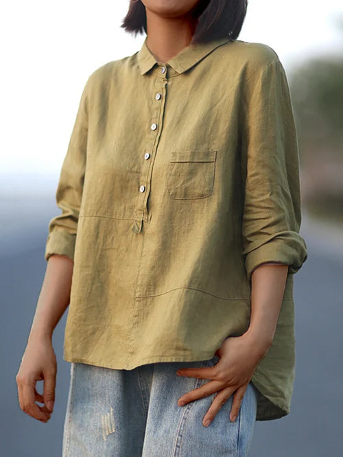 Luan™ | Vintage French-Style Blouse