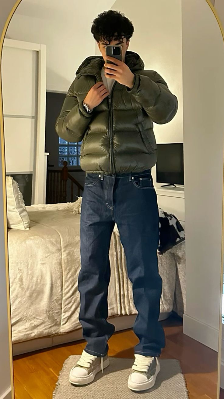 Shiny Winter Down Jacket