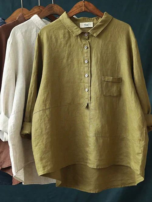 Luan™ | Vintage French-Style Blouse