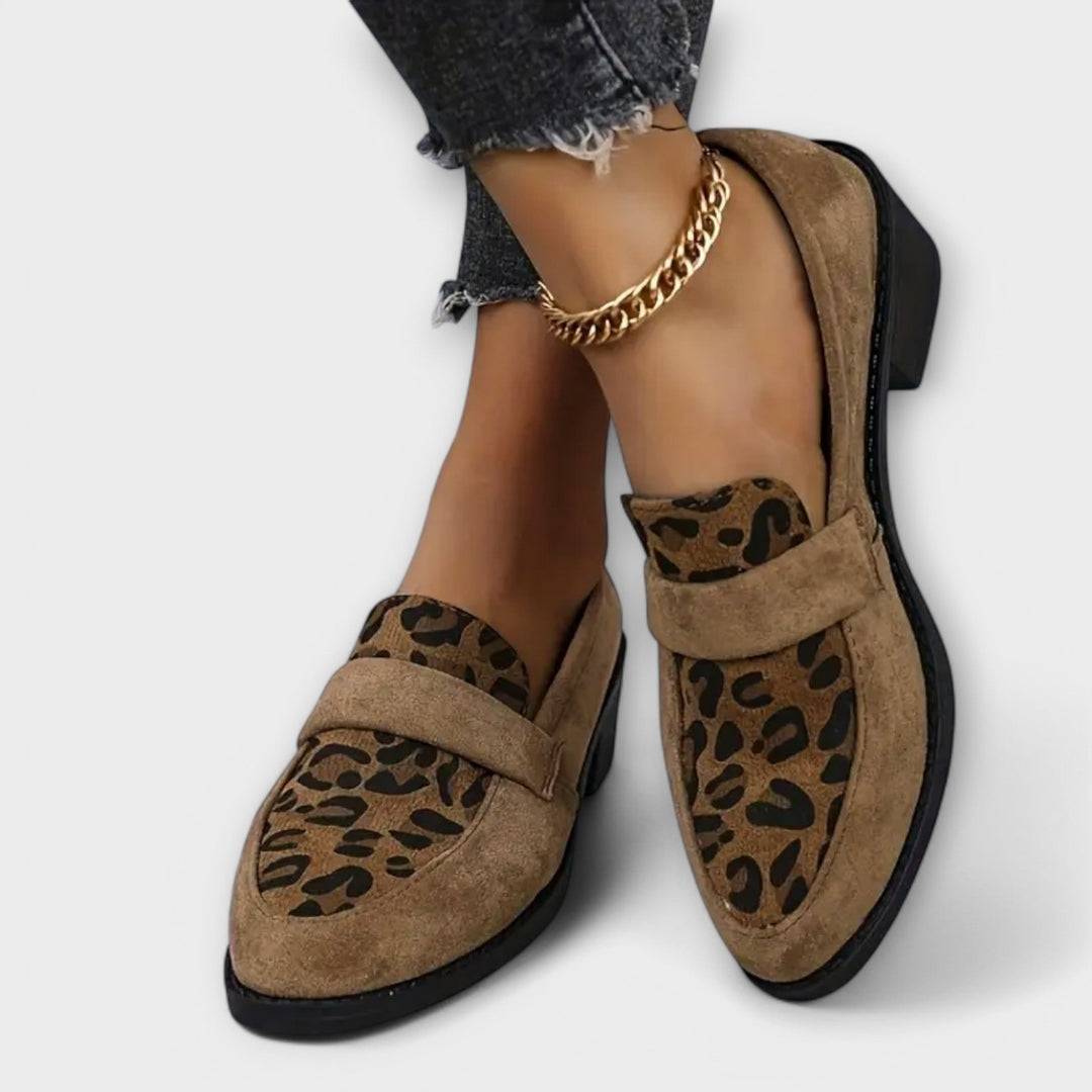 Yseult™ | Elegant Women's Shoes with Leopard Print