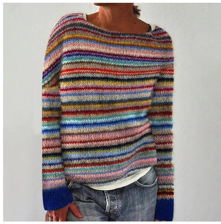 Retro Knitted Fall Sweater