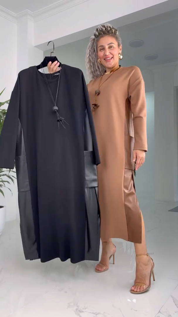 Elegant Long Sleeved Dress