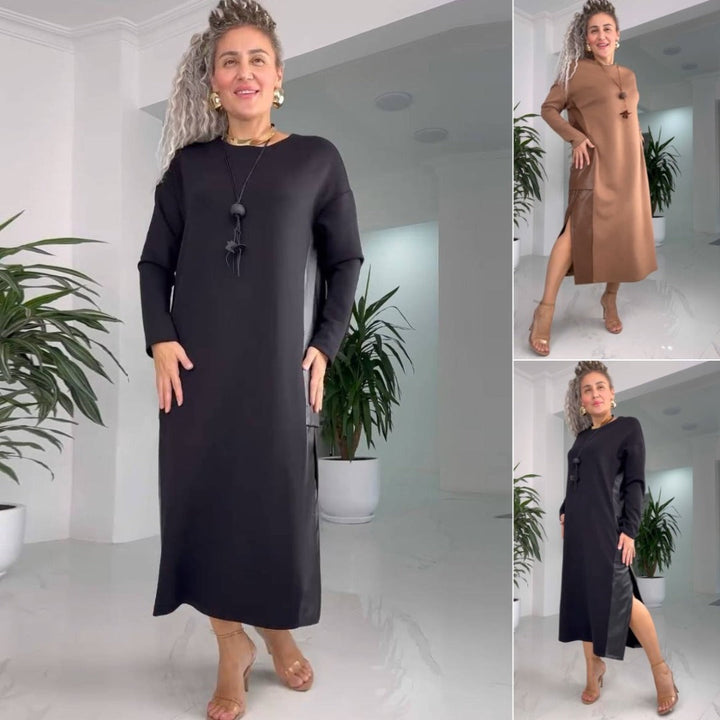 Elegant Long Sleeved Dress