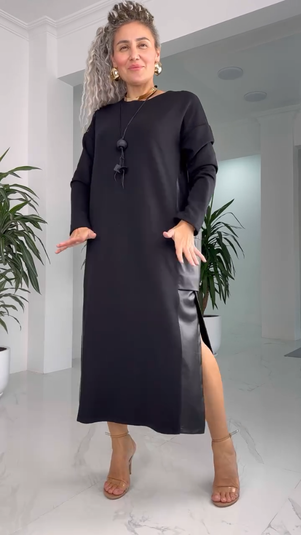 Elegant Long Sleeved Dress