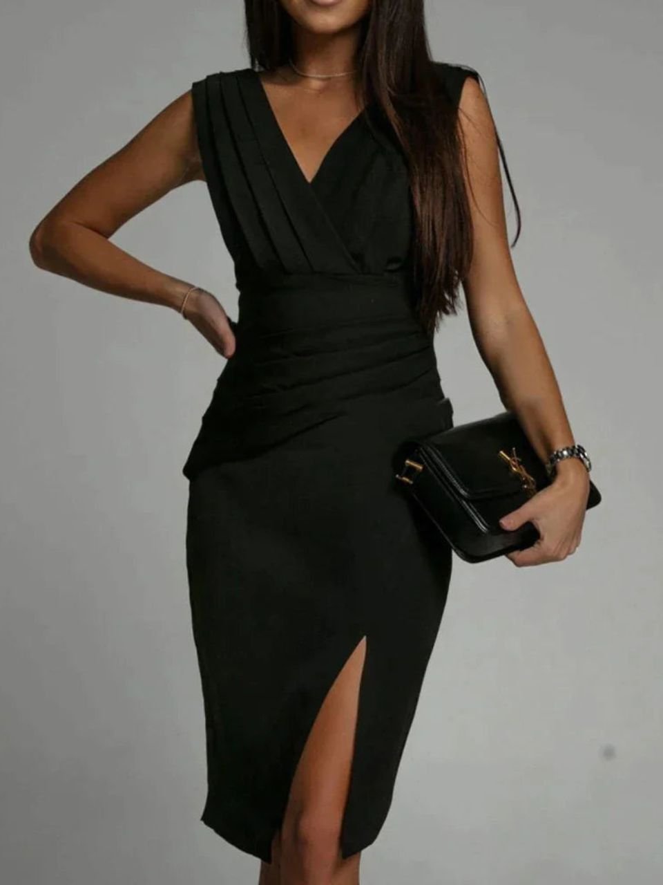 Thalia™ | V-Neck Dress