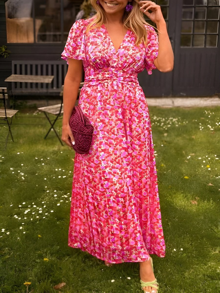 Vianne™ | Floral Print Dress
