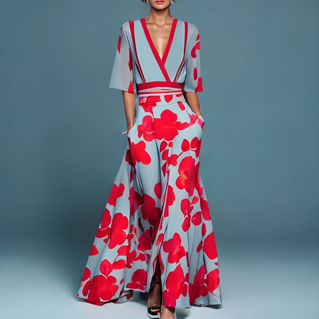 Daine™ | Elegant Short-Sleeved Dress
